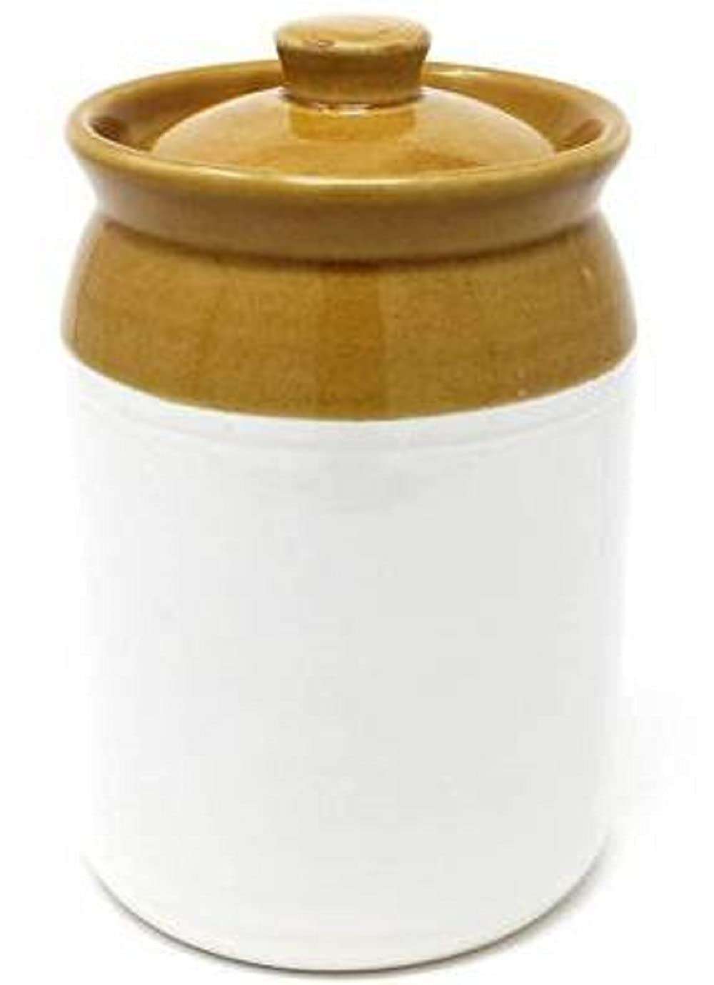 Ceramic pickle jars 2kg for Storage of kitchen items Set of 1. 1