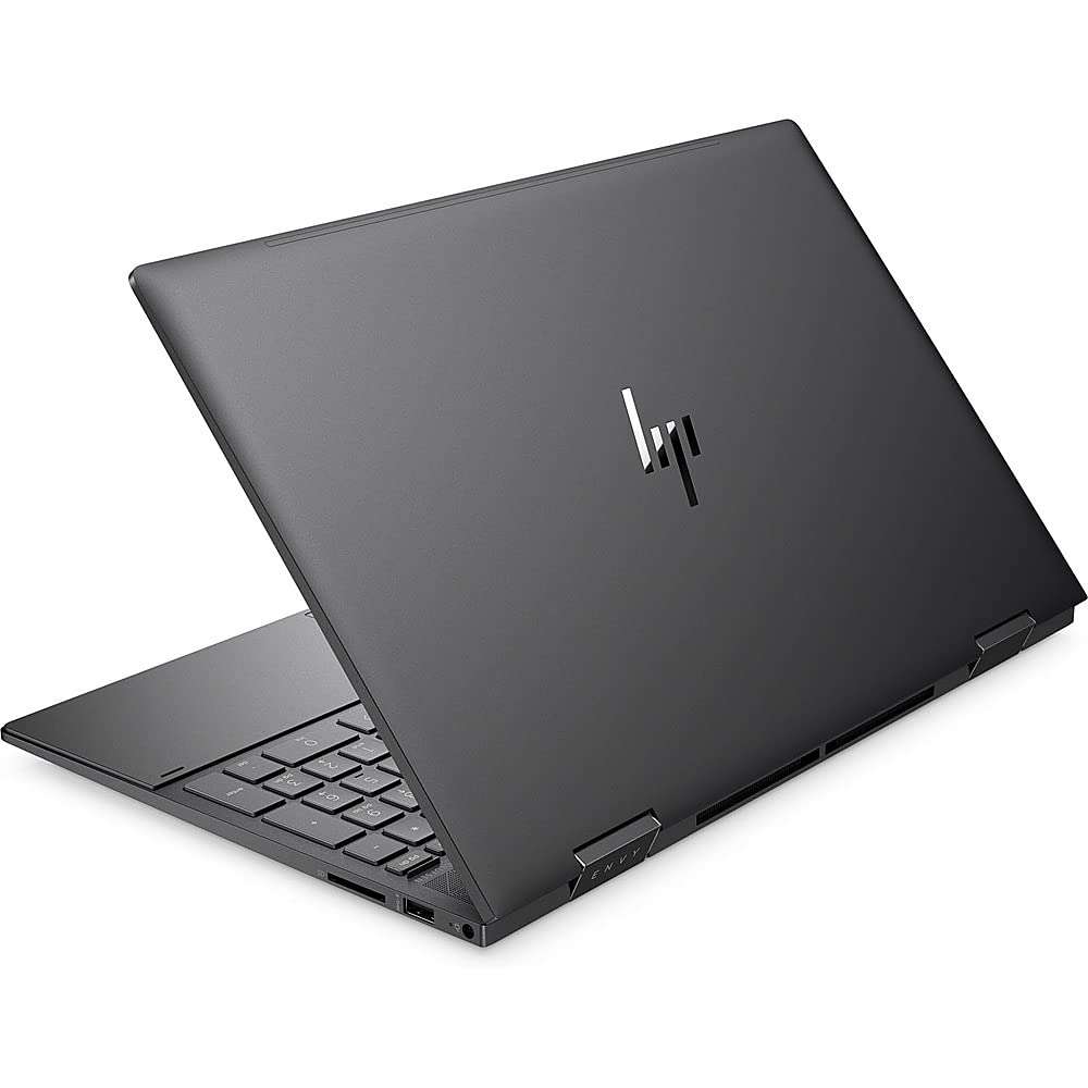HP Envy x360 15-ey0023dx 15.6" Touchscreen FHD + IPS 2-in-1 Laptop (AMD Ryzen 7 5825U 8-Core, 64GB RAM, 512GB PCIe SSD, AMD Radeon, Backlit KYB, WiFi 5, Bluetooth 5.2, Webcam, Win11Home) w/Hub 2