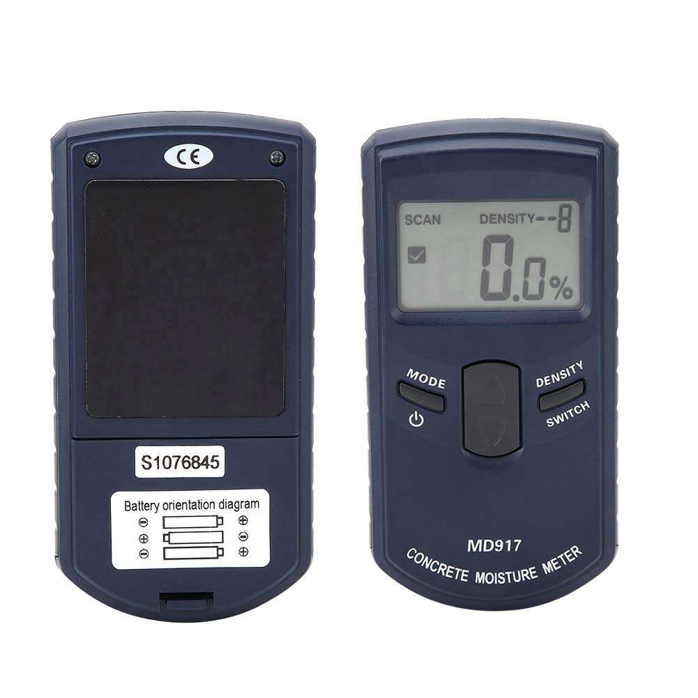 Oumefar Digital Hygrometer Wall Humidity Gauge Concrete Dampness Detector Wall Meter Humidity Monitor LCD Display Tester for Wood Cement Lime Gypsum Mortar 5