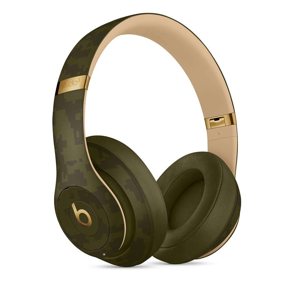 Beats Studio3 Wireless Headphones Camo Collection - Forest Green 2