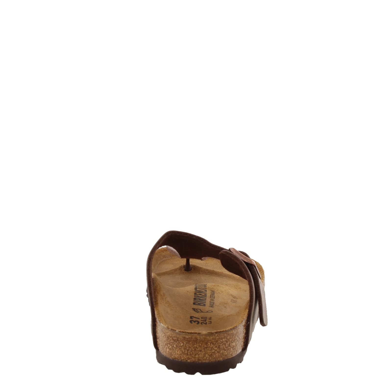 Birkenstock Women's Gizeh Mocha Birkibuc Sandals 37 R (US Women's 6-6.5) 6