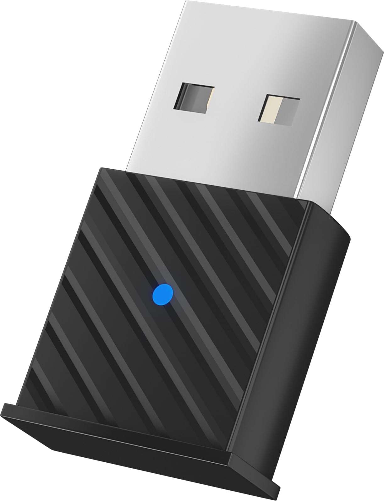 USB Bluetooth Adapter for PC, Plug & Play Bluetooth Dongle for PC, Mac, Headphones, Wireless Audio Transmitter for Computer Desktop, Supports Windows 11/10/8.1 & macOS, PS4/PS5 1