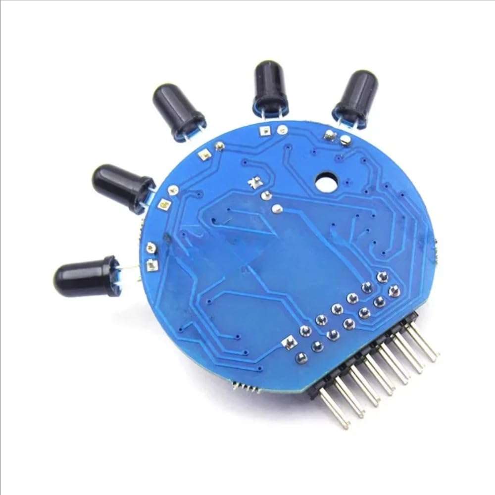 V TELESKY 2PCS Visual Tutorial of Flame Sensor Module Analog Digital Dual Output Fire Extinguishing Robot 5