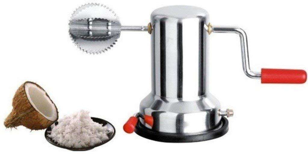 Hoshila172 Stainless Steel Coconut Scrapper Grater Cutter Slicer Peeler Knife with Vacuum Base Coconut Scrapper. 4