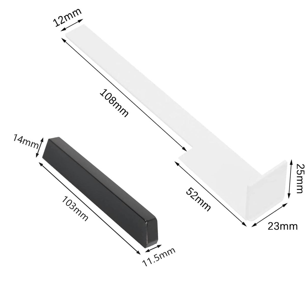 TUOREN Piano Keytops Replacement 88 Key Piano Keys Top Plastic Piano Keys Complete Set Black and White Piano Key Repair Kit 6