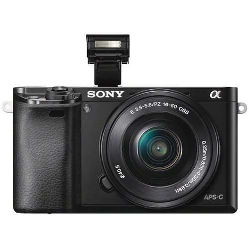 Sony Alpha a6000 Mirrorless Digital Camera (Black) with Sony 16-50mm f/3.5-5.6 OSS Lens (Black) + Professional Accessory Bundle 3