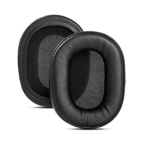 Ear Pads Cushion Replacement Earpads Pillow Compatible with Oppo PM-3 PM3 PM 3 Headphones (Black Sheepskin Leather) 1