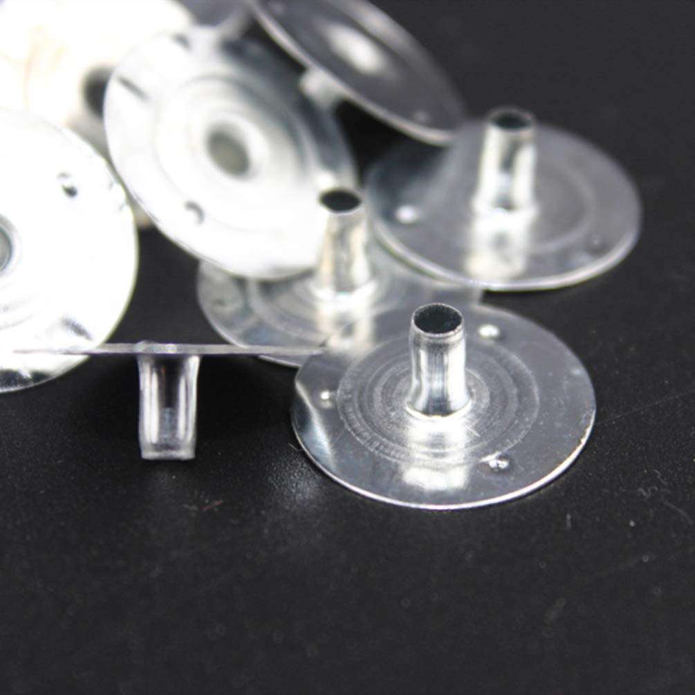 EXCEART 1 Roll 61 Wick Centering Tool DIY Kits DIY Candle Making Metal Stand Candle Making Wick DIY Candle Supply Candle Wick Center Black Outfit Lighter Holder Crafting Supplies with Tray 3