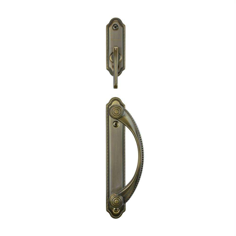 Andersen Whitmore 2-Panel Gliding Door Hardware Set in Antique Brass