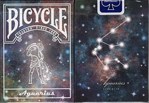 Bicycle Constellation Playing Cards - 12 Designs (Aquarius) 1