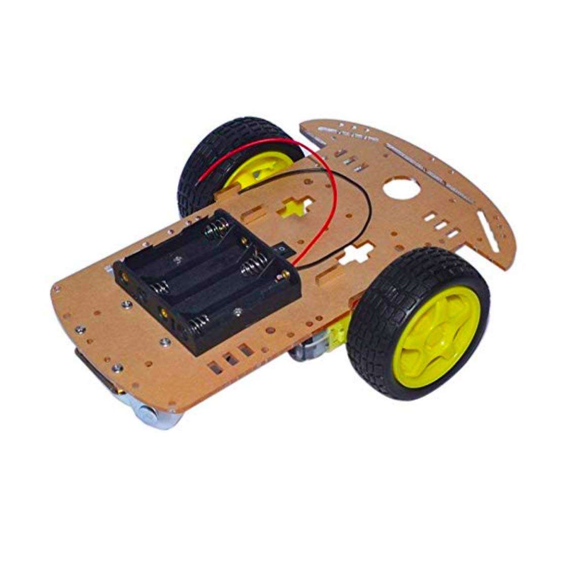 Robocraze DIY Line follower kit using UNO board compatible with Arduino, L293D Shield and IR Sensors | Step by Step Video 4