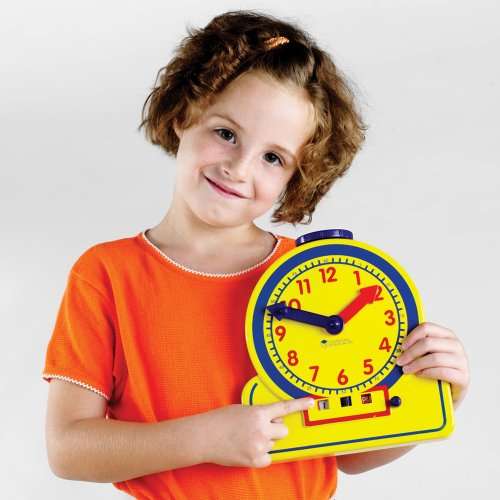 Learning Resources Primary Time Teacher Jr. 12 Hour [Yellow] 3