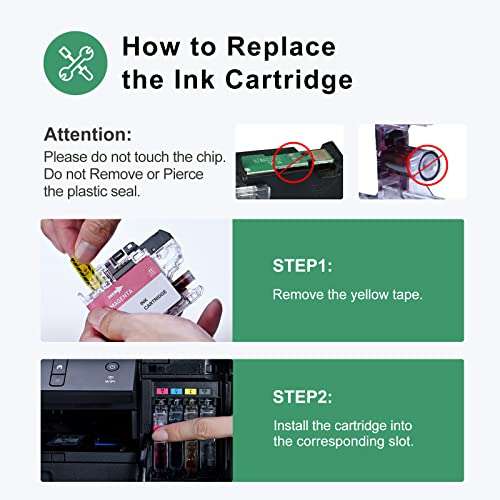 ZIPRINT Compatible Ink Cartridge Replacement for Brother LC3011 LC-3011 LC3013 use for MFC-J895DW MFC-J497DW MFC-J491DW MFC-J690DW (2 Black, 1 Cyan, 1 Magenta, 1 Yellow, 5-Pack) 4