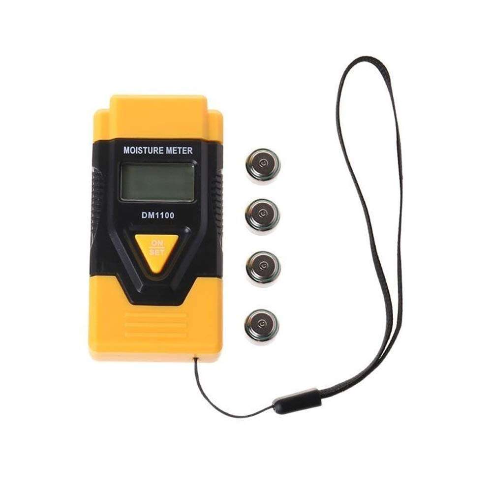 WZCUICAN Moisture Meters 3in1 Digital Wood Moisture Meter Sawn Timber Humidity Tester Thermometer 3