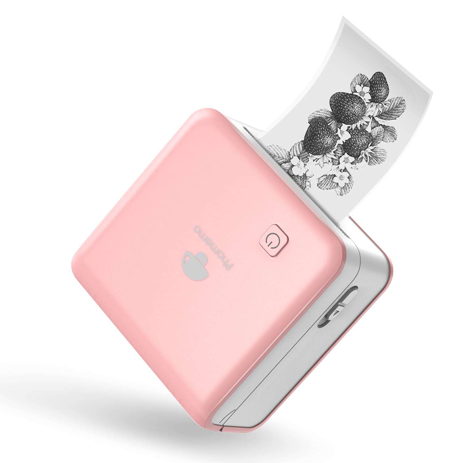 Phomemo Pocket Printer - M02 PRO, 300 dpi Higher Resolution, Bluetooth Sticker Mini Printer, Wireless Thermal Inkless Printer, Good for Photo, Art,Journal, Work,Study Notes,for iPhone & Android Phones 1