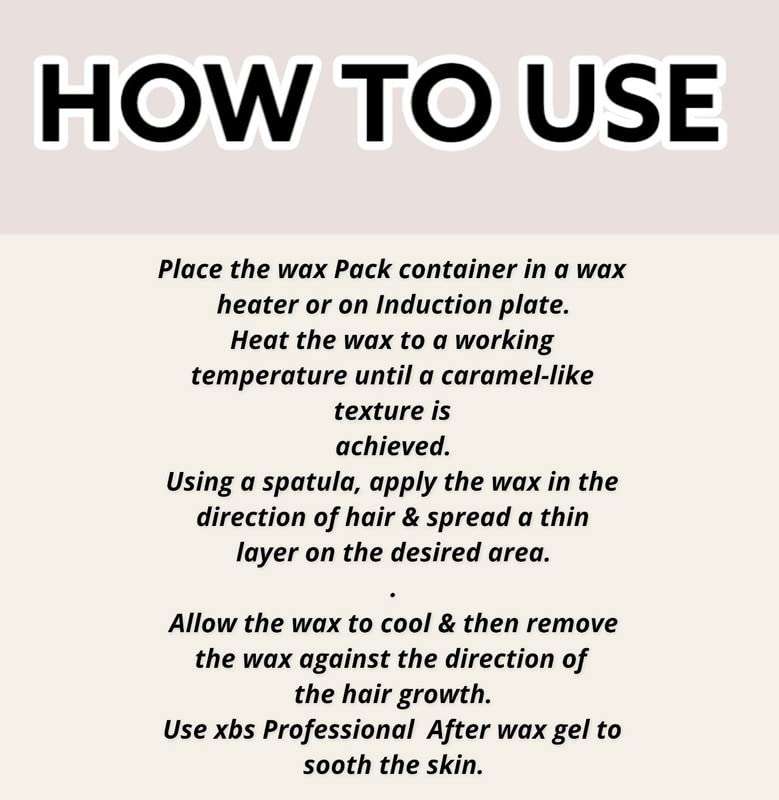 XBS PROFESSIONAL Wine Wax Pack For Face, Upper Lips and Chin Hair Removal (80gm) 4