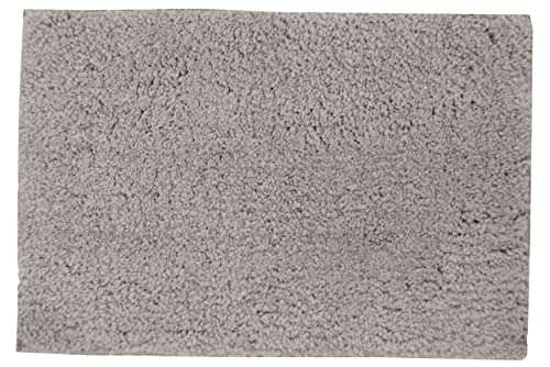 khusi Bathroom Rugs - Suitable for Kitchen, Bedroom and Bathroom, Dry Fast Water Absorbent & Machine-Washable (Grey and Beige) (Pack of 2) 1