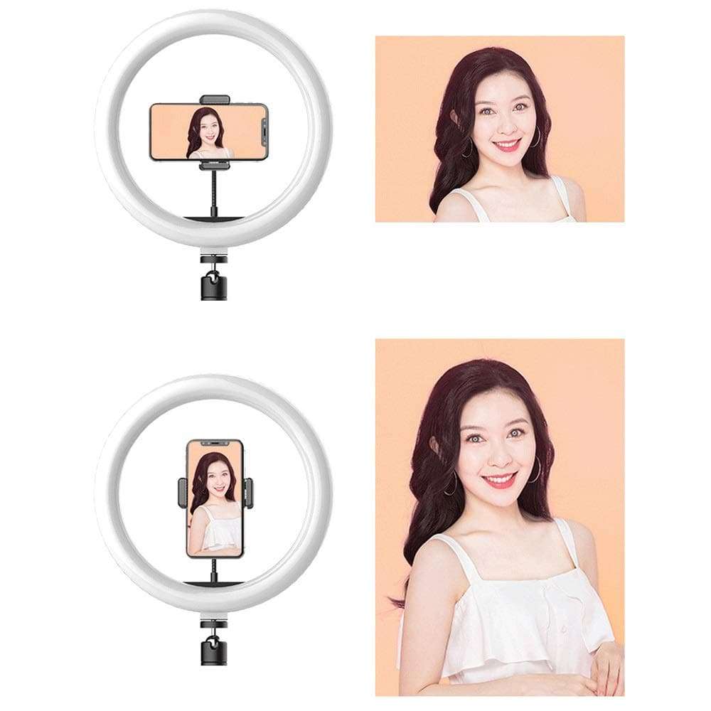 Y-sg Shop Customization RGB Fill Light Artifact net red Live Broadcast Selfie Camera Anchor Ring Light, LED Ring Light with Tripod and Phone Stand and Live Video and YouTube Video Stand 6