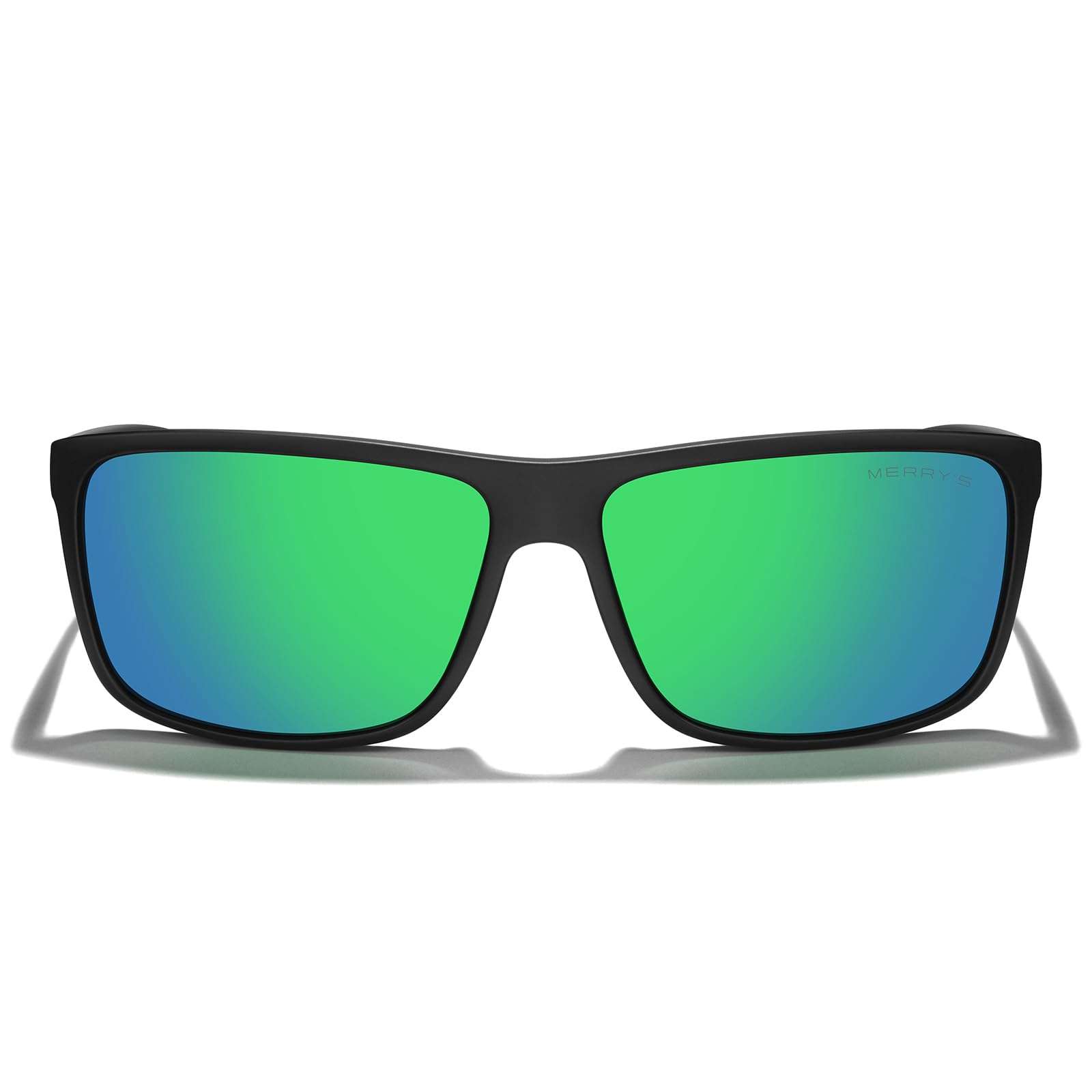 MERRY'S Rectangular Polarized Sports Sunglasses for Men Women Cycling Driving Fishing UV400 Protection S8225 2
