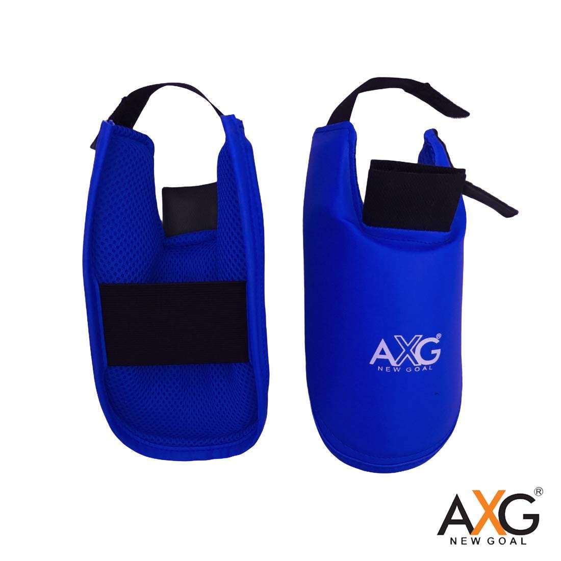 AXG New Goal Head Way Karate Taekwondo Shin Pad Muay Thai Kick Kickboxing MMA Shin Guard (Medium) 5