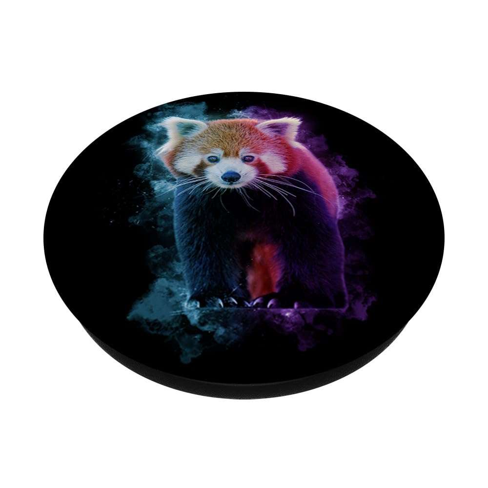 Cute Red Panda Design PopSockets PopGrip: Swappable Grip for Phones & Tablets PopSockets Standard PopGrip 2