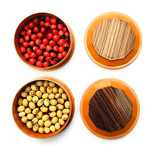 Abiria Mantra Siddha Laa Chirmi Red and white Gunja Seeds/Kundrimani for Lakshmi and saraswathi Upasana Sadhana Gurivinda Seeds - (51+ 51 seeds)