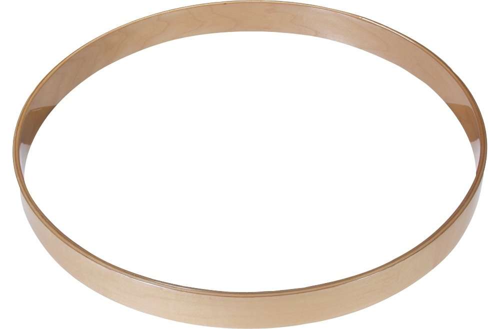 Gibraltar SC-20BK 20 Inch Maple Bass Drum Hoop Black 3