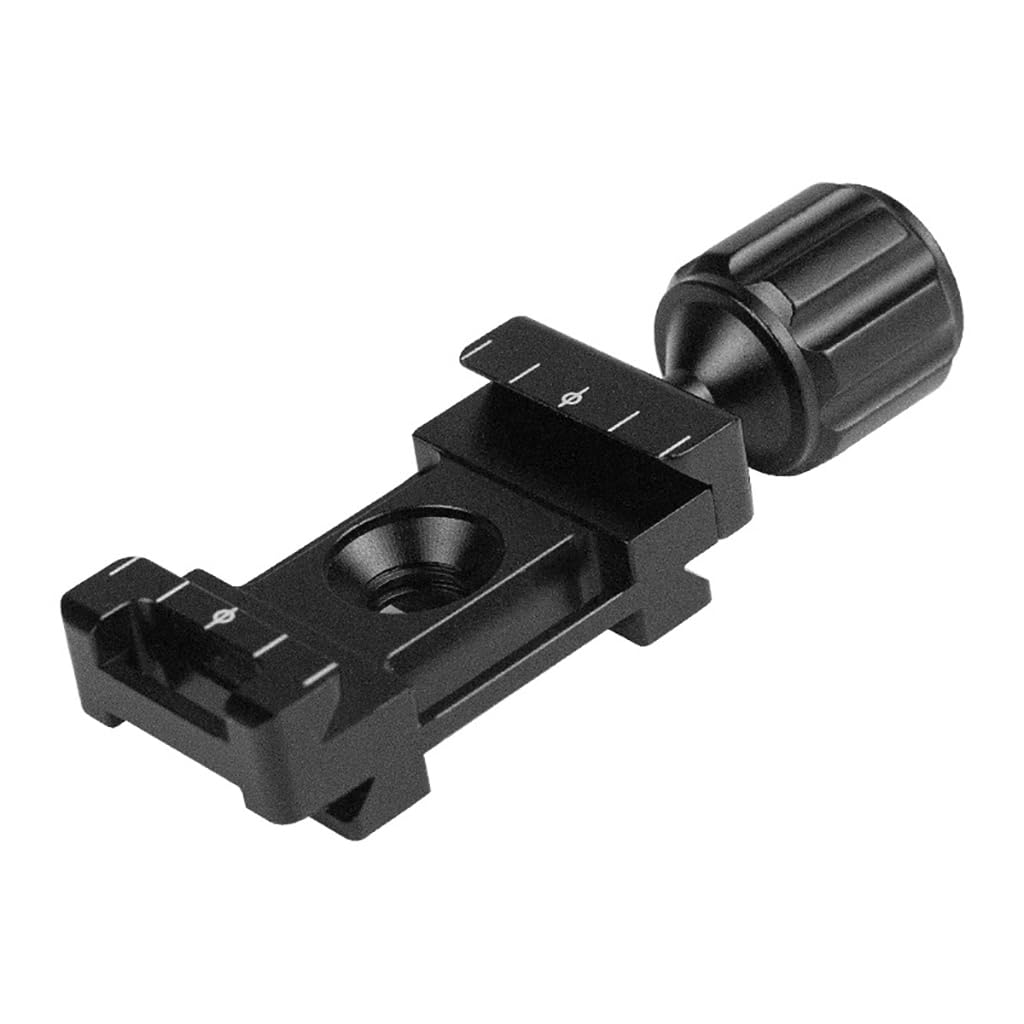 FEICHAO Quick Release Plate Stabilizer Clamp Holder Base 3/8" to 1/4 Screw Mount for DSLR Camera Gimbal Accessories 1
