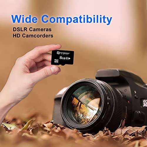 Nokia 6680 Cell Phone Memory Card 8GB microSDHC Memory Card with SD Adapter 6