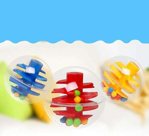 LFOEwpp7 Ball Drop Tower, 5 Layer Roll Swirling Tower Toddler Baby Development Educational Toy, Children Fun Learning at Home School Christmas Birthday Gift 4