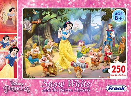 Frank Solar System Outer Space Puzzle for 6 Year Old Kids and above & Disney Princess Snow White and The Seven Dwarfs 250 Pieces Jigsaw Puzzle for Kids for Age 8 Years Old and above 5