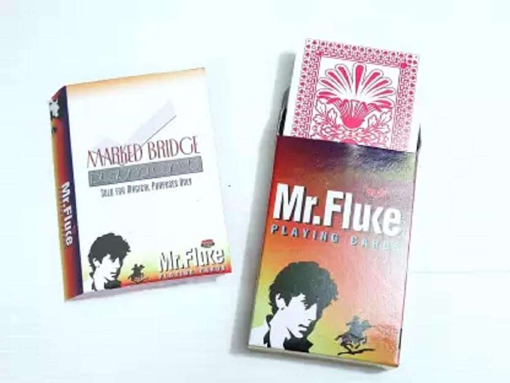 SSR Marked Card Deck Set – Professional Spy Mentalist Playing Cards for Magic Tricks, Mind-Reading & Illusion Performances (Set of 2) 4