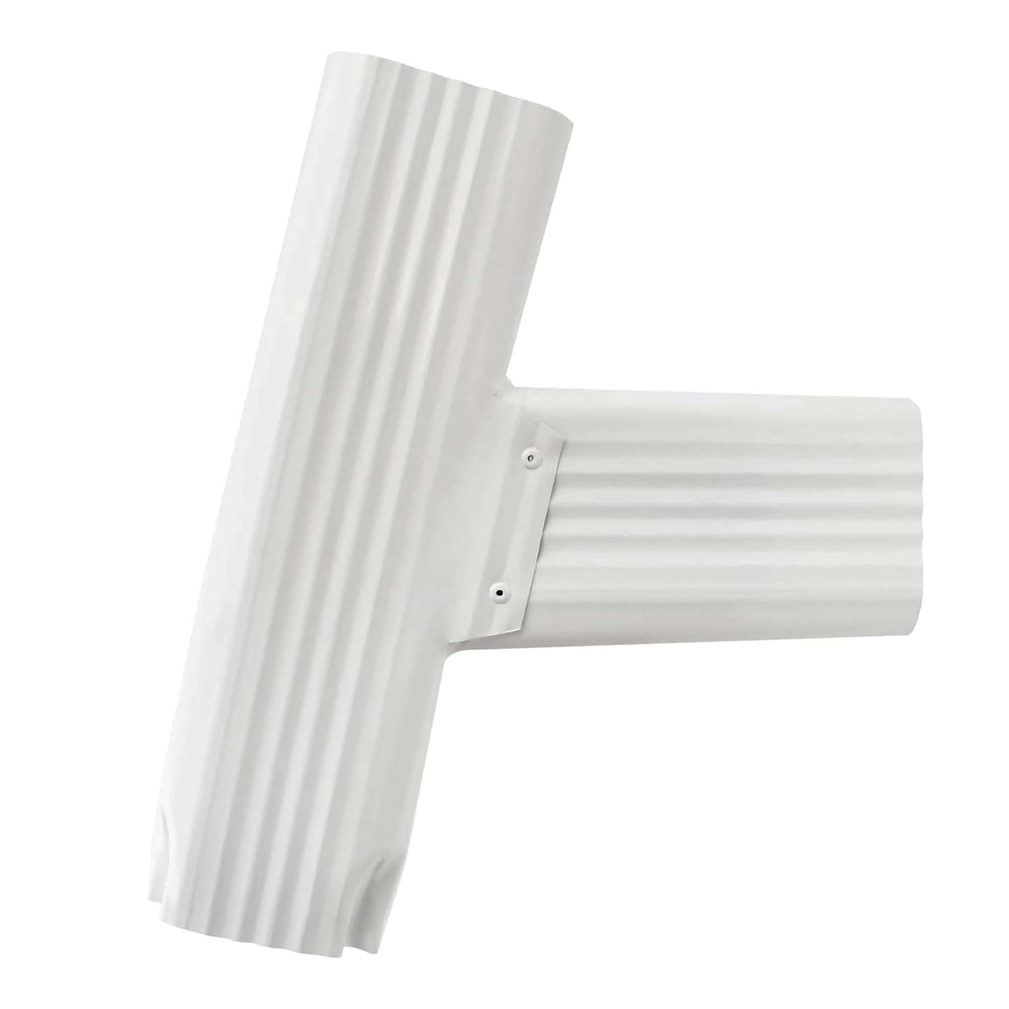 Downspout Gutter Y Connector Gutter 2x3 gutter y connector 2x3 gutter y downspout for connector 2x3 Connection Downspout Diverter Rain Gutter Downspout (2x3 Right)