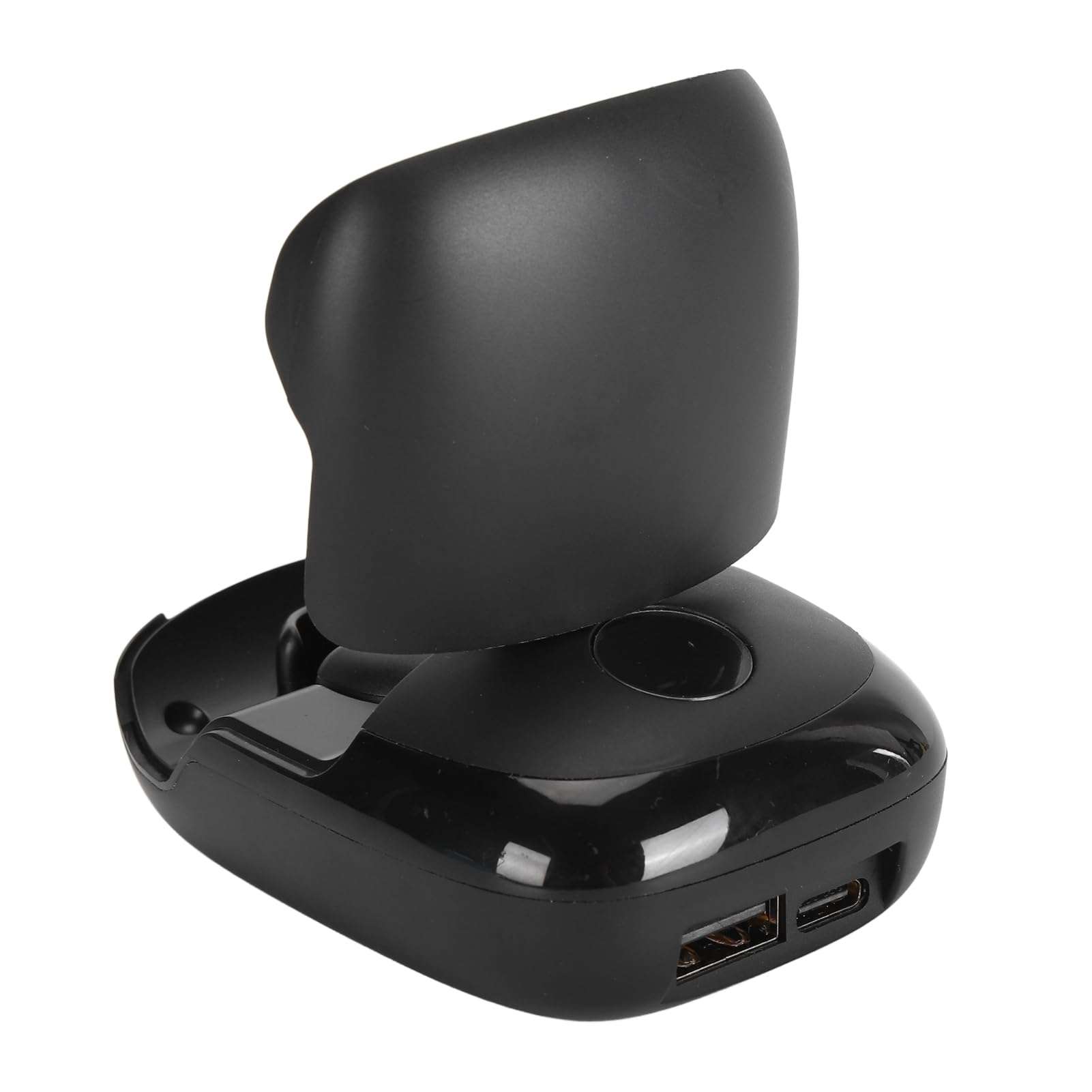 Scrolling Ring, Page Turner Camera Remote Shutter 32.8ft Range Phone Holder Function with Charging Case for Android for Tablet (Black) 3