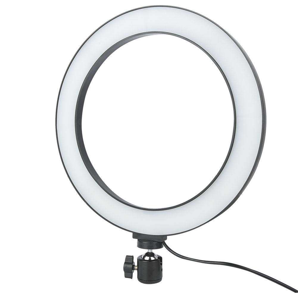 Soft Light Safe LED Ring Fill Light, LED Fill Light for Live Broadcast Commercial Shooting Beauty Manicure Selfie(Plastic) 2