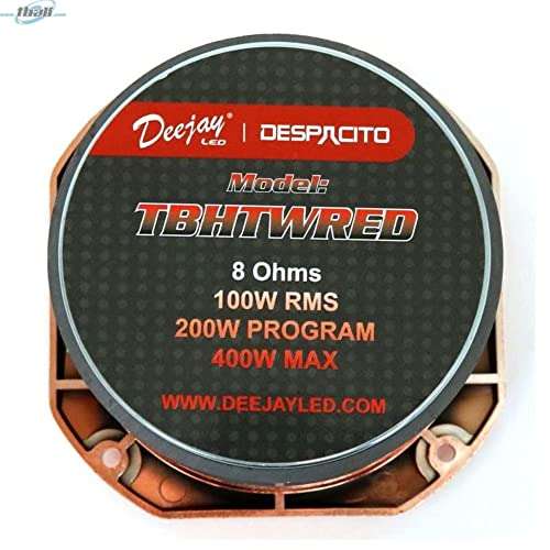 DEEJAY LED TBHTWRED DEEJAYLED Bullet Tweeter RED
