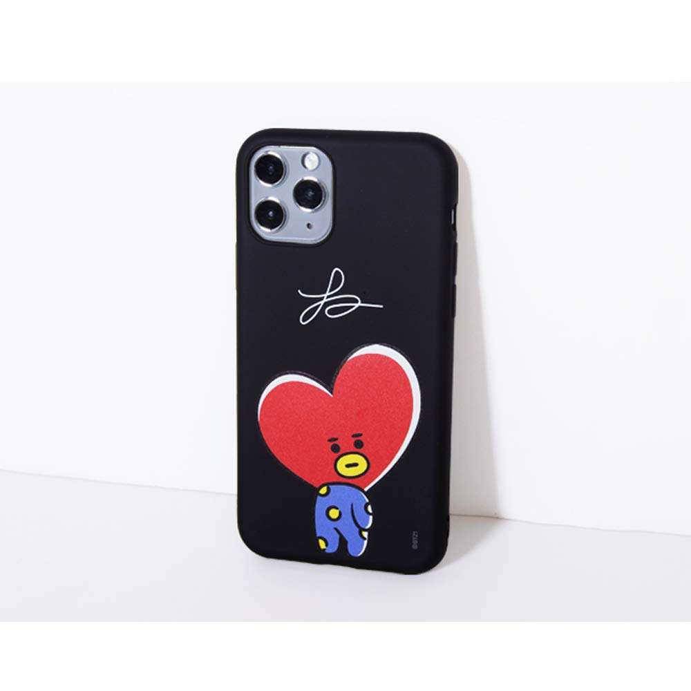 BT21 Official Hang Out Cutie Color Soft Phone Case for iPhone 11/iPhone 11 Pro/iPhone 11 Pro Max/iPhone Xs MAX/XR/XS/X/8+/7+/8/7/6+/6 4