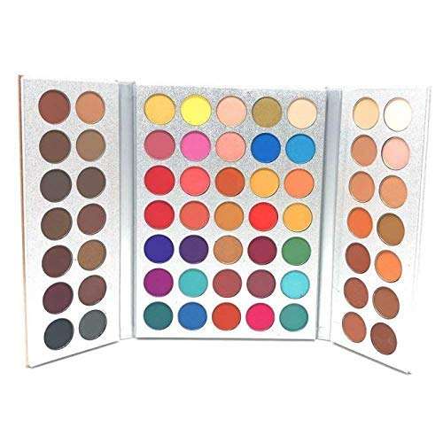 Ashyra Gorgeous Me 63 Color Palette Matte Eye shadow Professional Eyeshadow, Multicolor, Semi-Matte Finish(Multicolor) 4