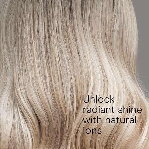 Conair Hair Dryer, 1875W Full-Size Hair Dryer with Ionic Conditioning, Blow Dryer, Tourmaline Ceramic Technology for Quick Drying, Black/Chrome 4