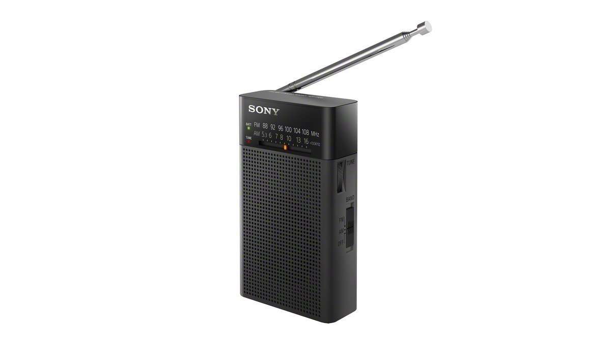 Sony ICFP26 Portable AM/FM Radio (Black) Bundles (Battery Bundle) 3