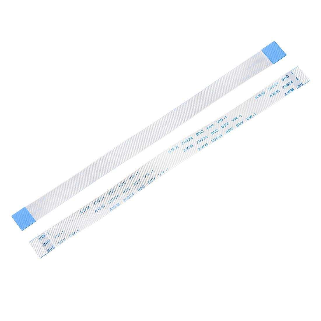 Flat flexible ribbon cable 18-pin 0.5mm pitch 300mm long A-TYPE (Same side pin) (2-PCS) 1