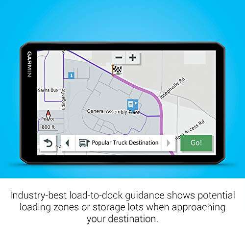 Garmin 010-02313-00 dezl OTR700, 7-inch GPS Truck Navigator, Easy-to-Read Touchscreen Display, Custom Truck Routing and Load-to-Dock Guidance 4