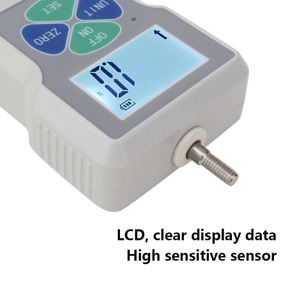 Digital Force Gauge Push,SF-100N Portable High Digital Force Gauge Push and Pull Tester Dynamometer Force Gauge with Large LCD Display for Lab Force Test Destructive (US Plug) 3