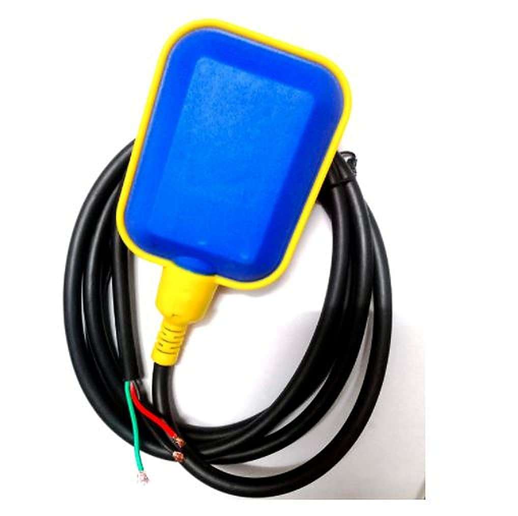Ionix float switch for water tank, auto cutoff switch for water tank, water tank auto cut off with switch, 230 volts float switch sensor for water level controller with 3 meter wire: Select no/nc 6