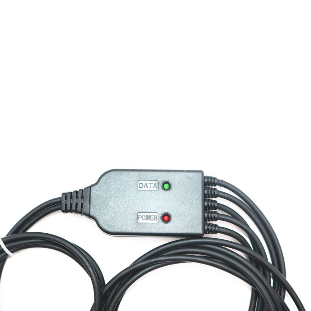 DAGIJIRD Multifunctional USB Programming Cable for Motorola CM140 GM338 GM340 GM360 CP150 EP450 Radio 5