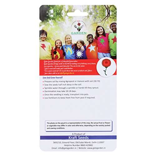 Gate Garden African Marigold Flower Seed Kids Block 2