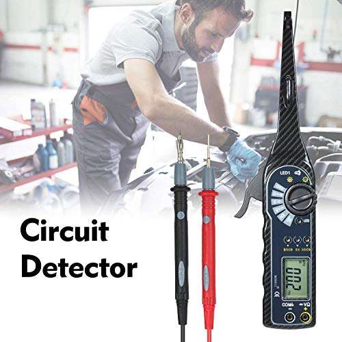 YYONGAO Multimeter Multi-Function Auto Circuit Detector Power Circuit Probe Kit Car Electric Circuit Voltage Tester Multimeter Car Diagnostics Tools 5