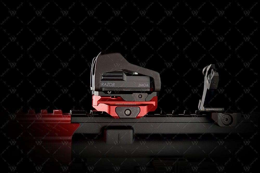 Strike Industries Reflex Exoskeleton R.EX Picatinny Riser (REX Riser Red) 4