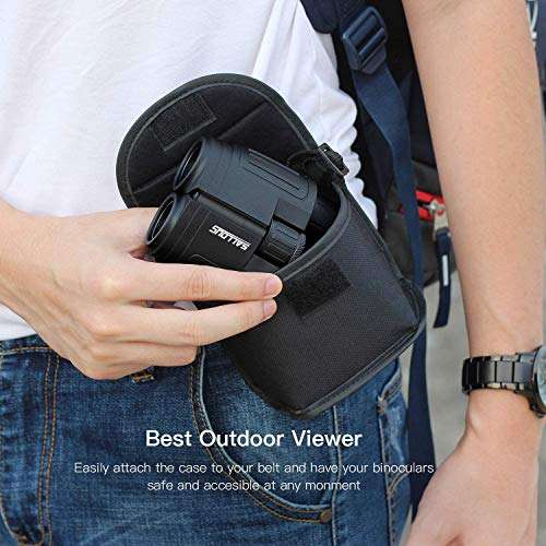 10X25 Compact Binoculars, Small Lightweight Binocular for Adults & Kids, Binoculars for Bird Watching Traveling Hiking Wildlife Outdoor, Easy Focus Folding Binoculars for Opera Concert Theater 6