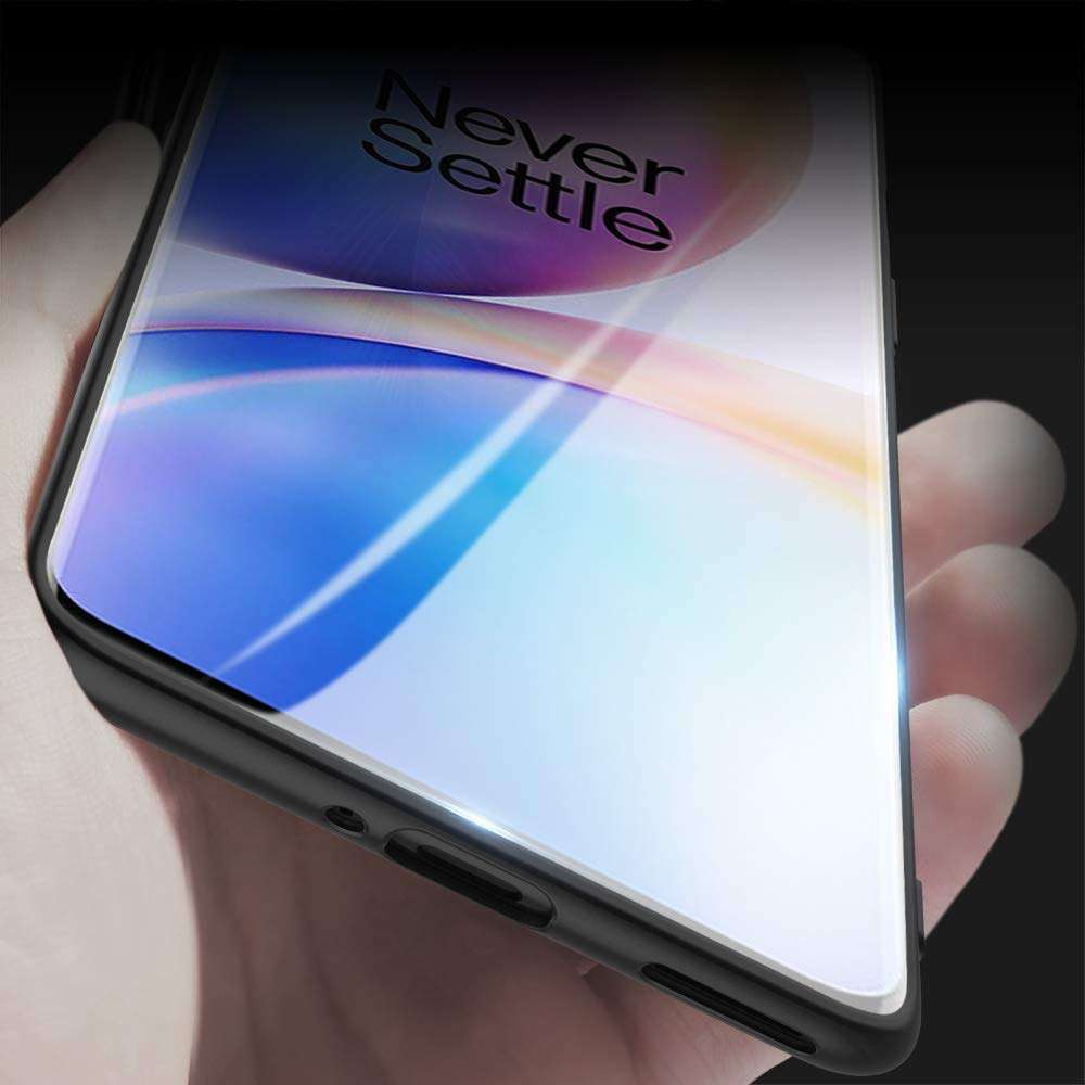 X-level Oneplus 8 Pro Case, Mobile Phone Case Soft TPU Matte Finish Slim Fit Ultra-Thin Light Protective Cell Phone Back Cover for Oneplus 8 Pro-Black 2